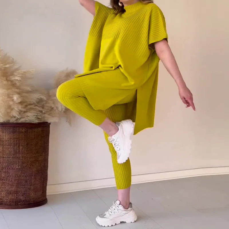Tess™ - Zweiteiliges Stretch-Set Für Frauen (Hose + Oberteil)