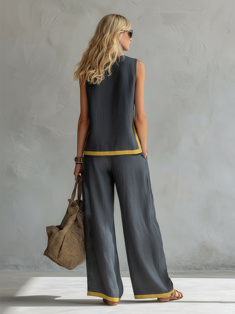 Leila | Elegantes Zweiteiliges Set mit Modernem Touch