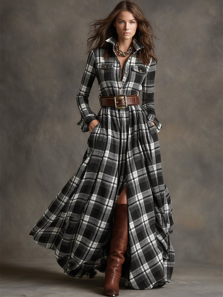 Evelyn™ - Klassisches, elegantes Hemdkleid