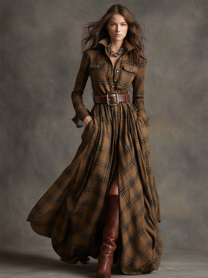 Evelyn™ - Klassisches, elegantes Hemdkleid