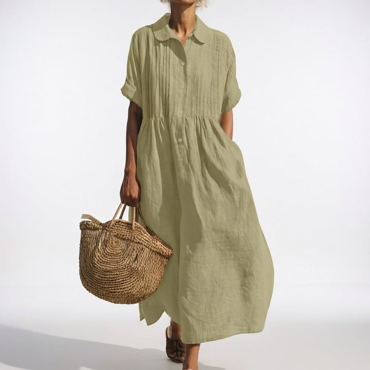 Lysandra™ - Luftiges Sommerhemdkleid