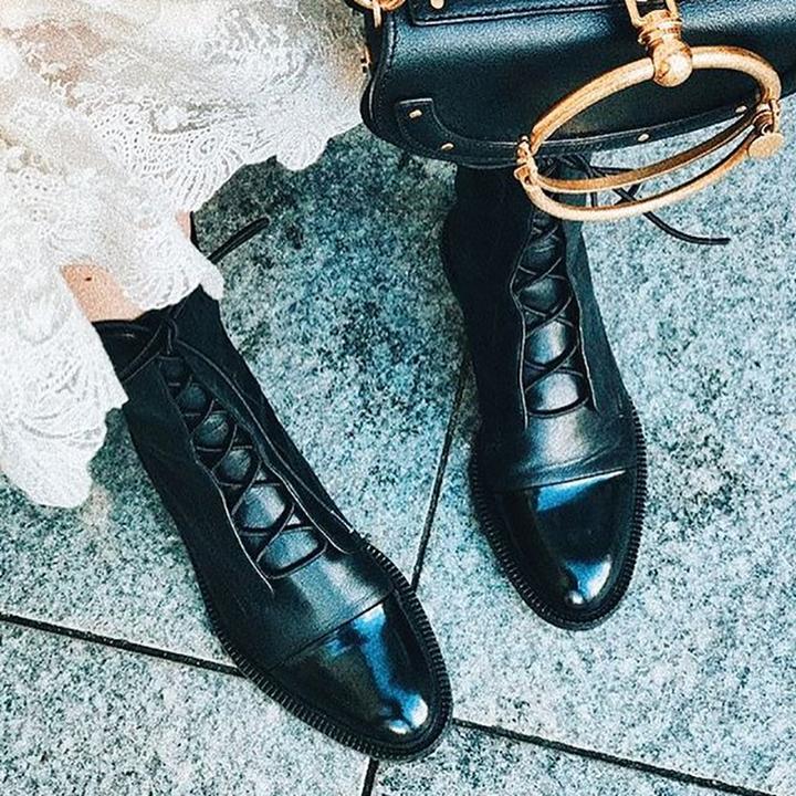 Selene™ – Premium Stiefeletten mit Absatz