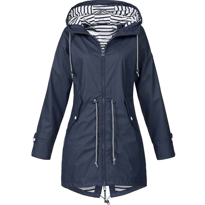 Fleur | Damen-Hoodie-Jacke mit Kordelzug