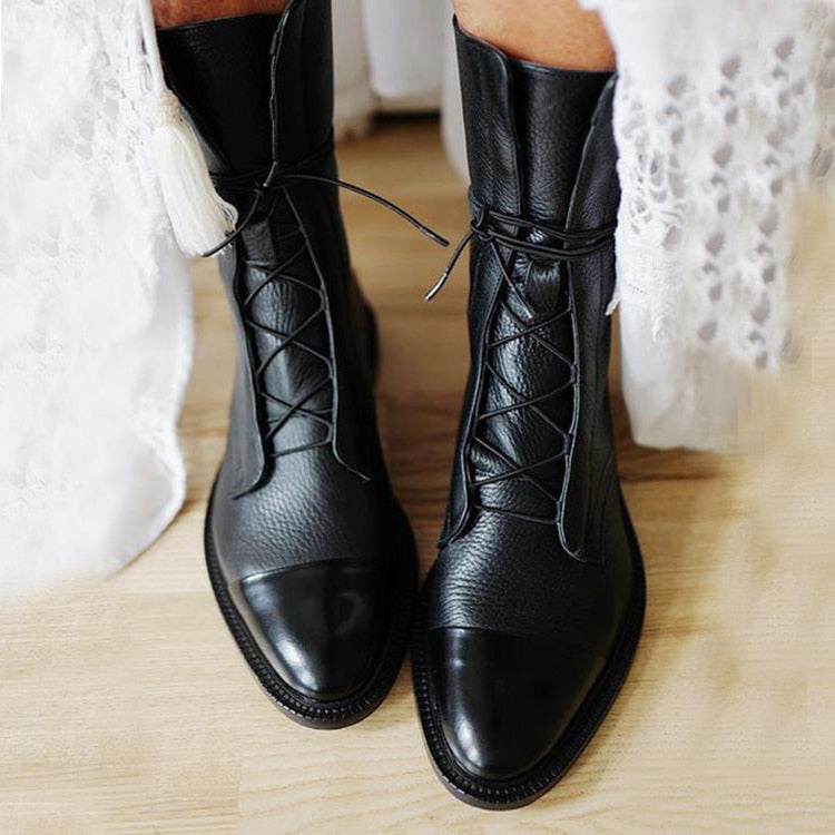 Selene™ – Premium Stiefeletten mit Absatz