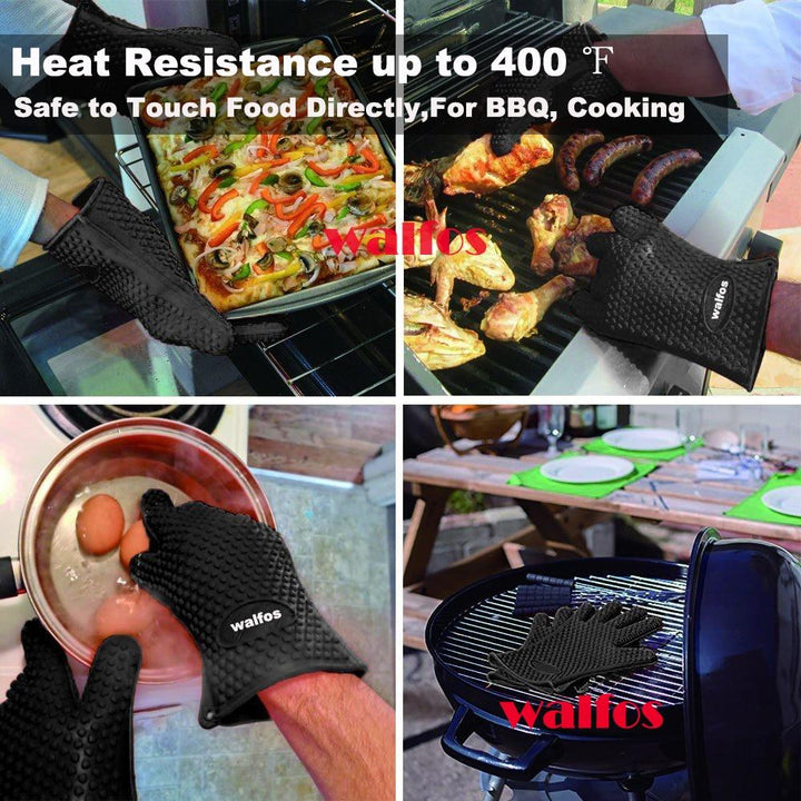 Hitzeresistente Handschuhe mit rutschfestem Grip