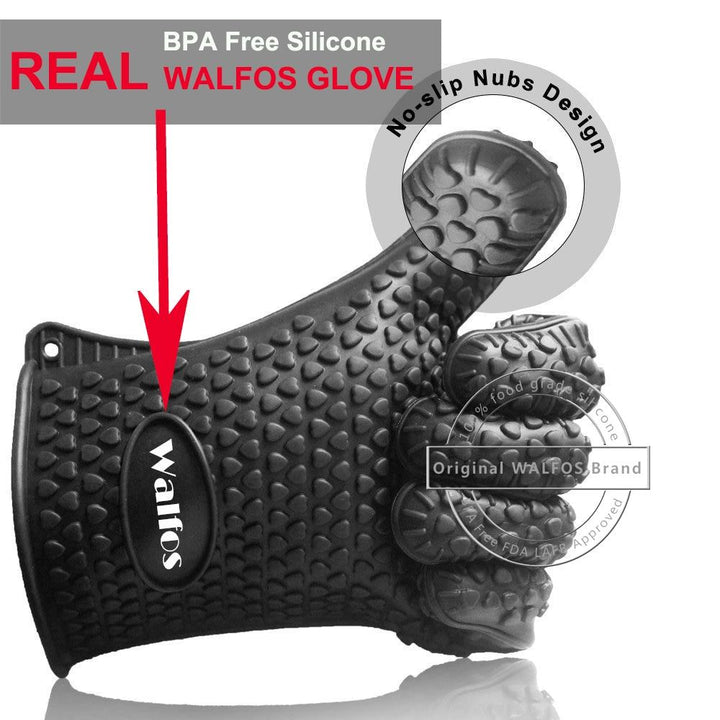 Hitzeresistente Handschuhe mit rutschfestem Grip