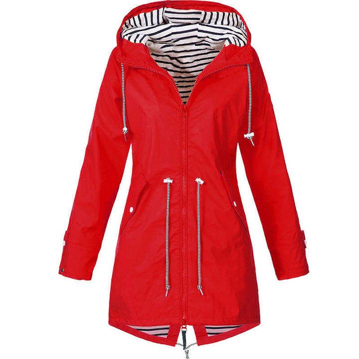 Fleur | Damen-Hoodie-Jacke mit Kordelzug