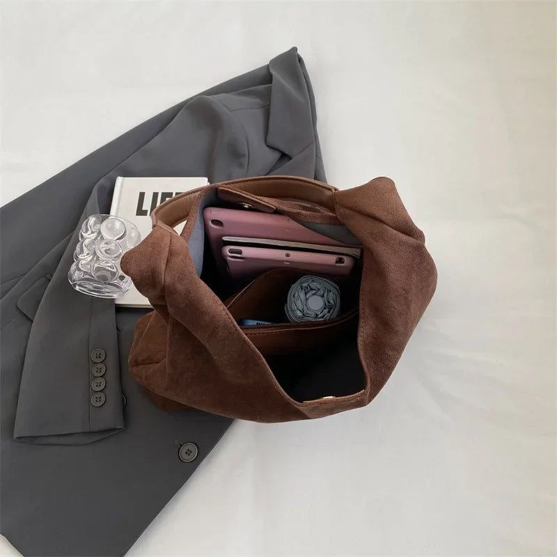 Jada | Wildleder Tote Bag