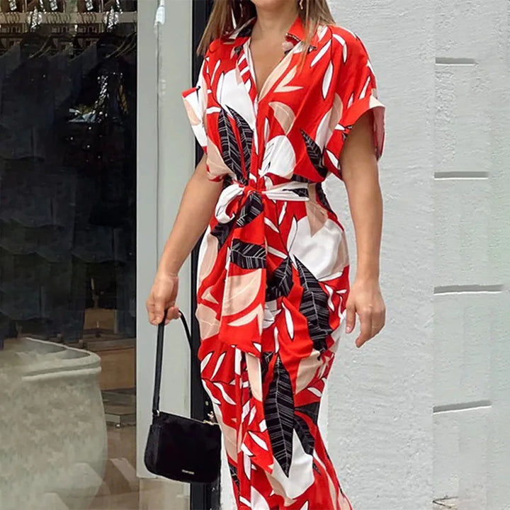 Amalia | Luxe Wickel Maxi Kleid (Fast ausverkauft)
