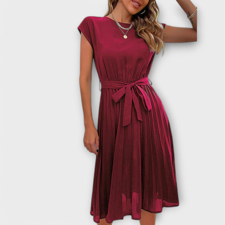 Claire | Lässiges Plisseekleid