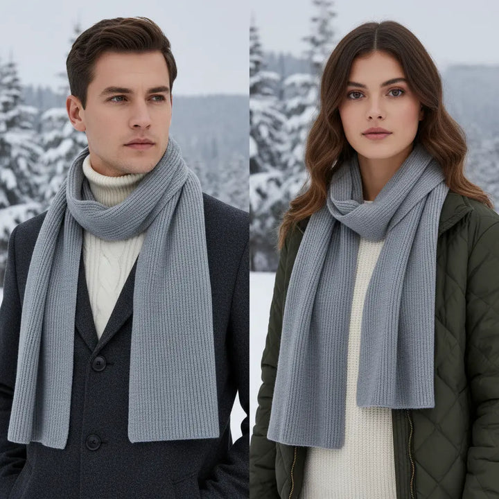 Kaschmir Schal mit eleganten Linien
