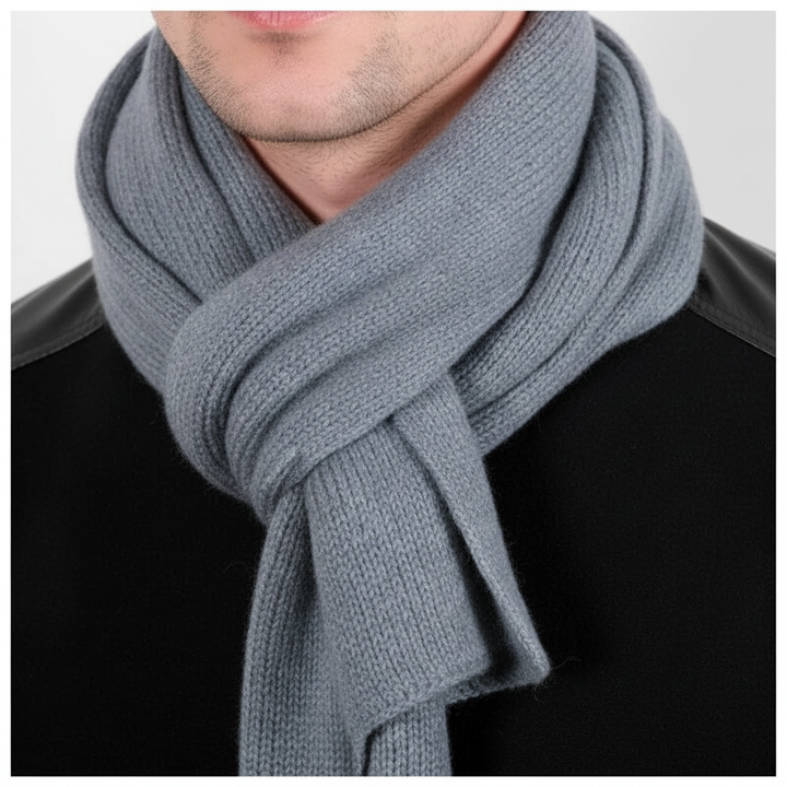 Kaschmir Schal mit eleganten Linien