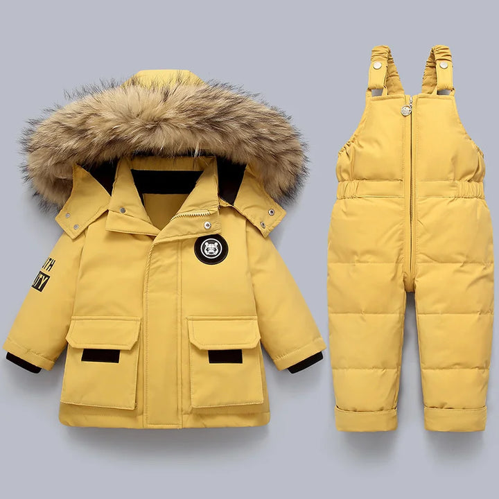 Treffen mit Winter Head | Dick gepolsterter Schneeanzug | Baby & Kleinkind