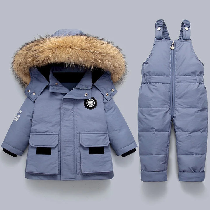 Treffen mit Winter Head | Dick gepolsterter Schneeanzug | Baby & Kleinkind