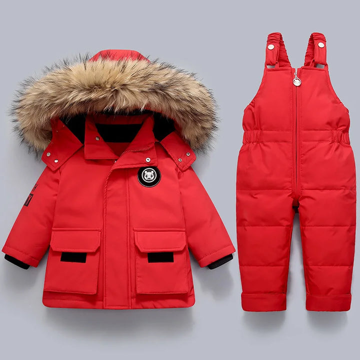 Treffen mit Winter Head | Dick gepolsterter Schneeanzug | Baby & Kleinkind