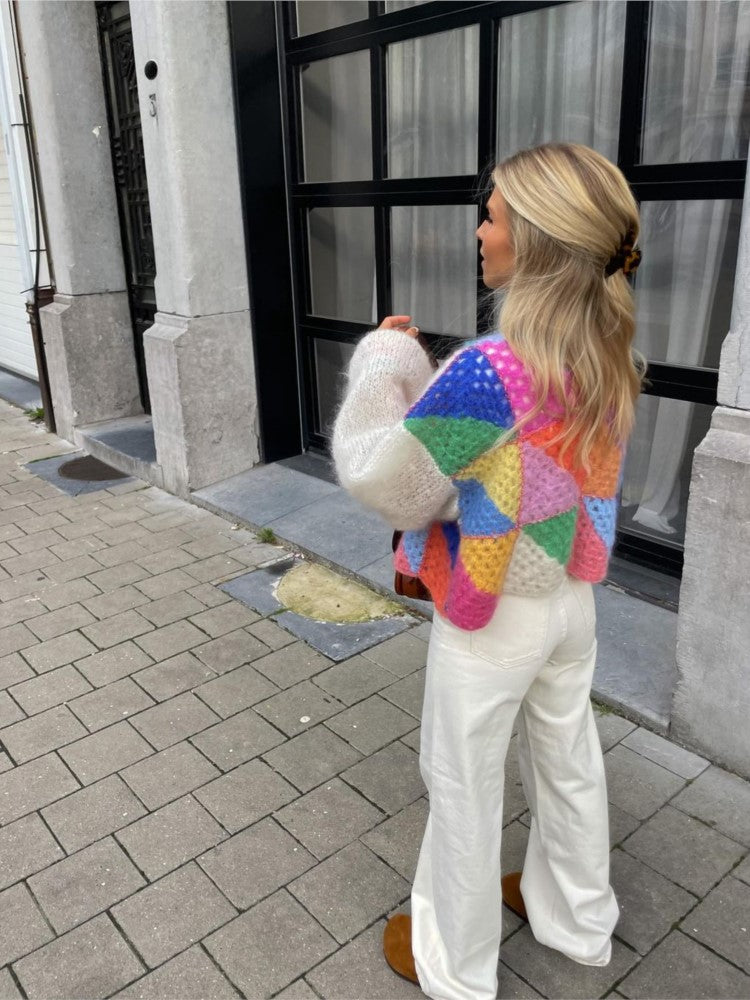 Aurelia | Damen Rundhals Langarmpullover