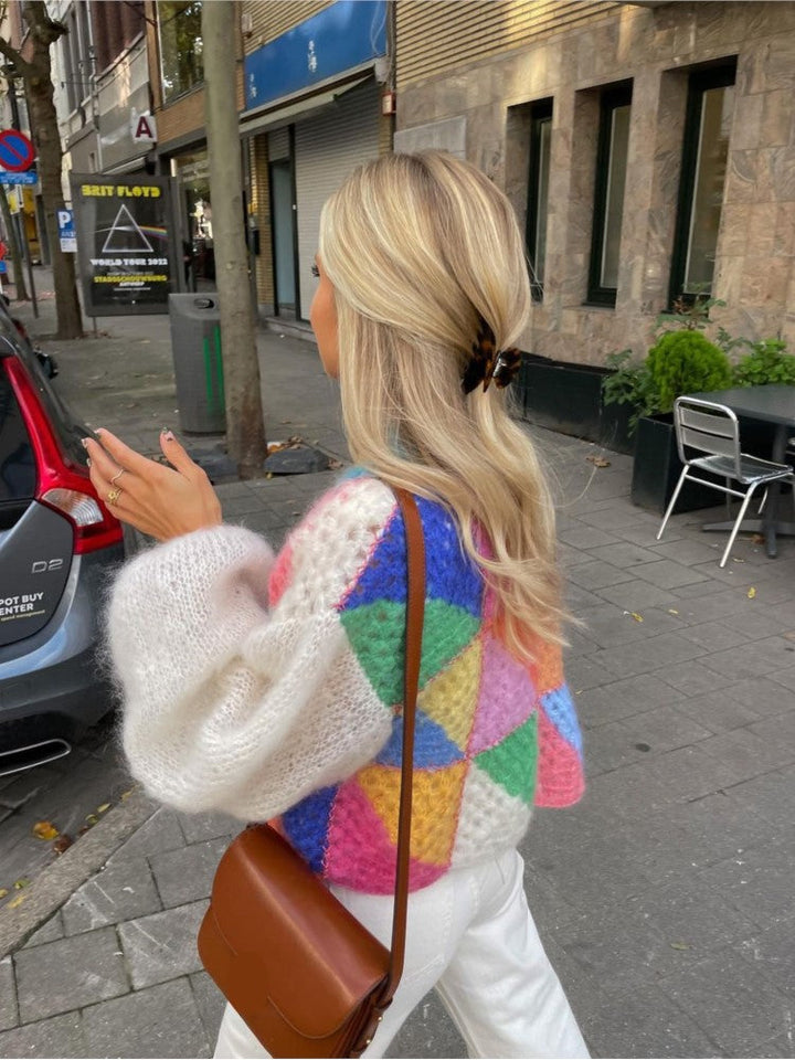 Aurelia | Damen Rundhals Langarmpullover