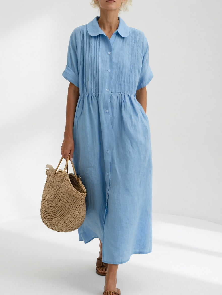 Lysandra™ - Luftiges Sommerhemdkleid