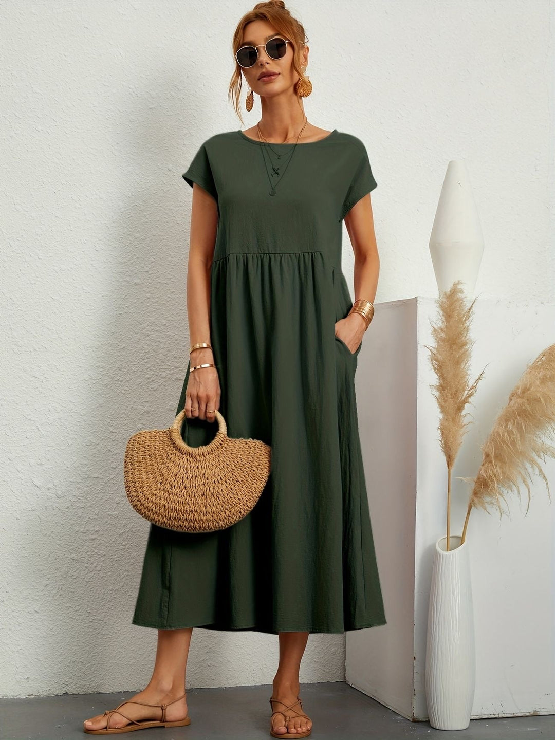 Caroline™ - Elegantes Casual-Kleid