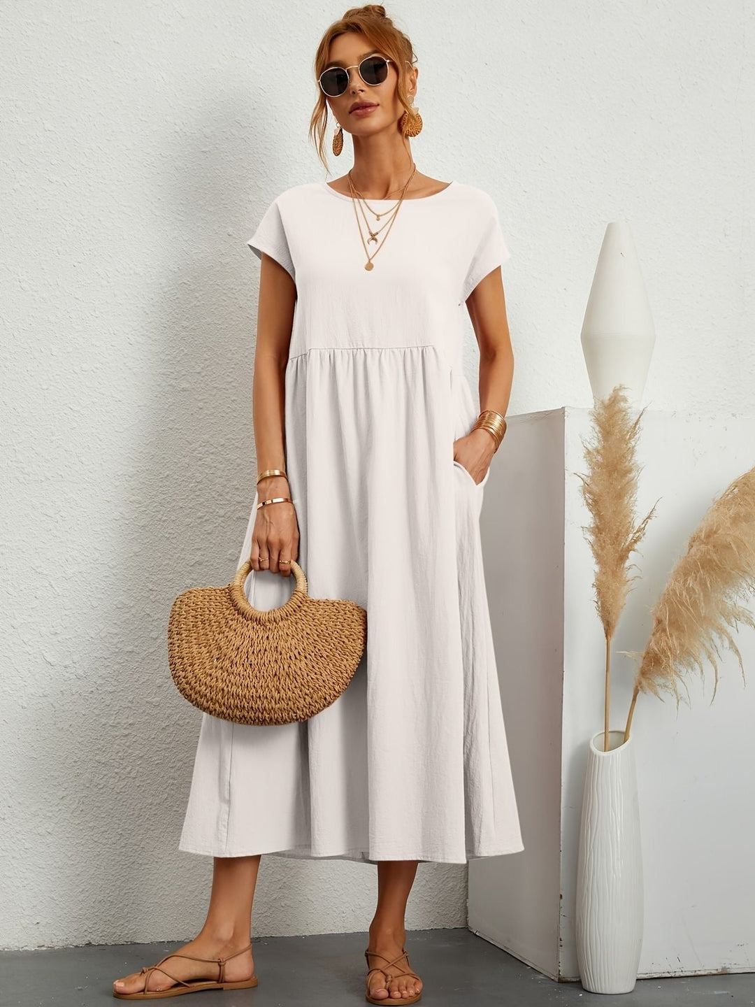 Caroline™ - Elegantes Casual-Kleid
