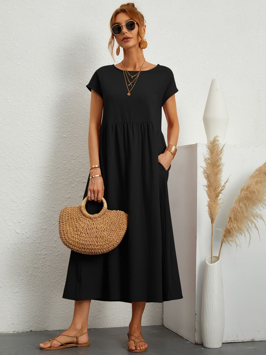 Caroline™ - Elegantes Casual-Kleid