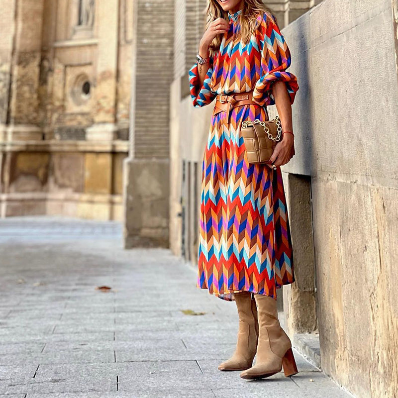 Baur Modehaus | Bedrucktes formelles Midikleid