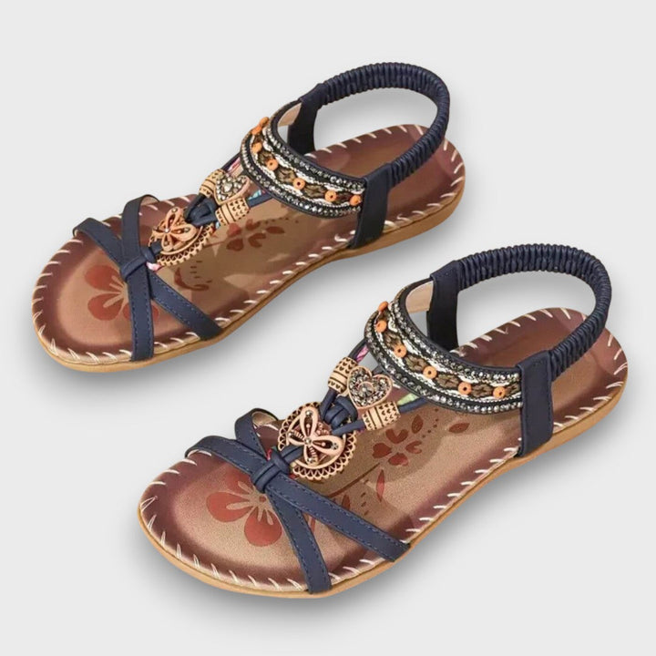 Arlena | Bohemian Sandalen mit orthopädischer Unterstützung