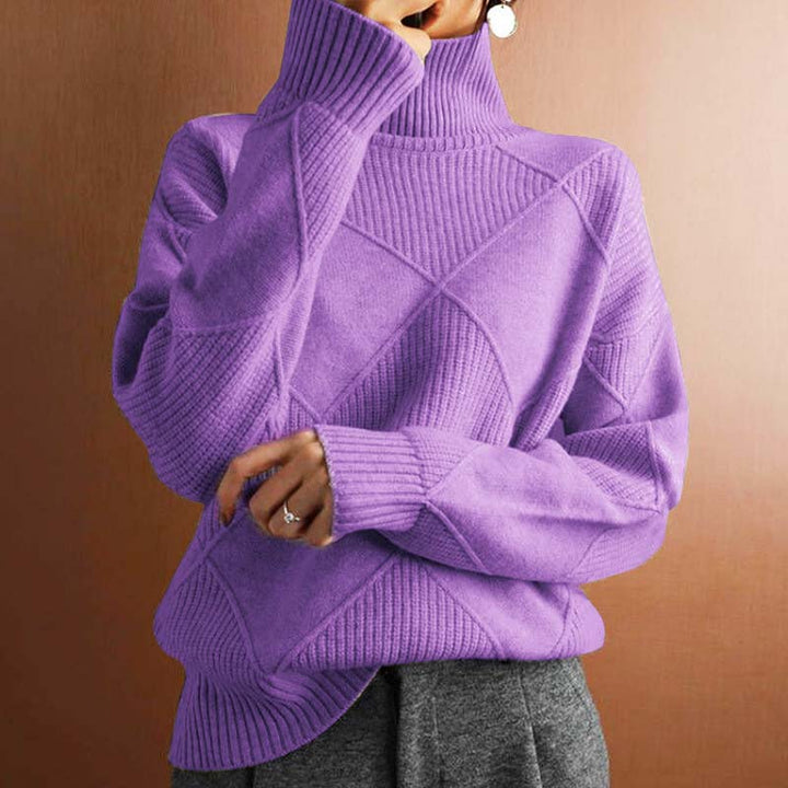Charlotte – Schicker High-Neck Pullover