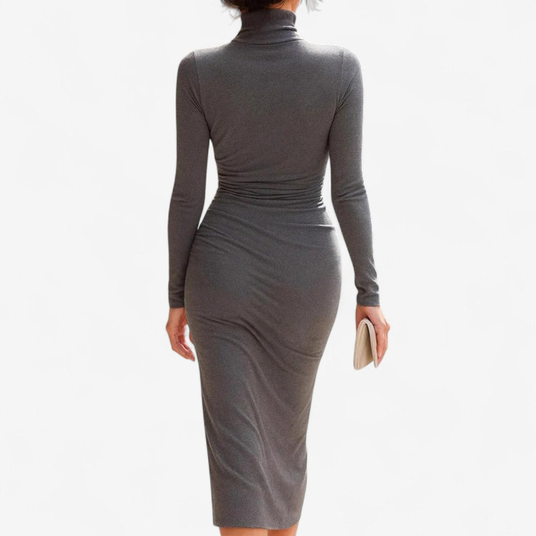 Raphaële™ Taillierte Lange Robe