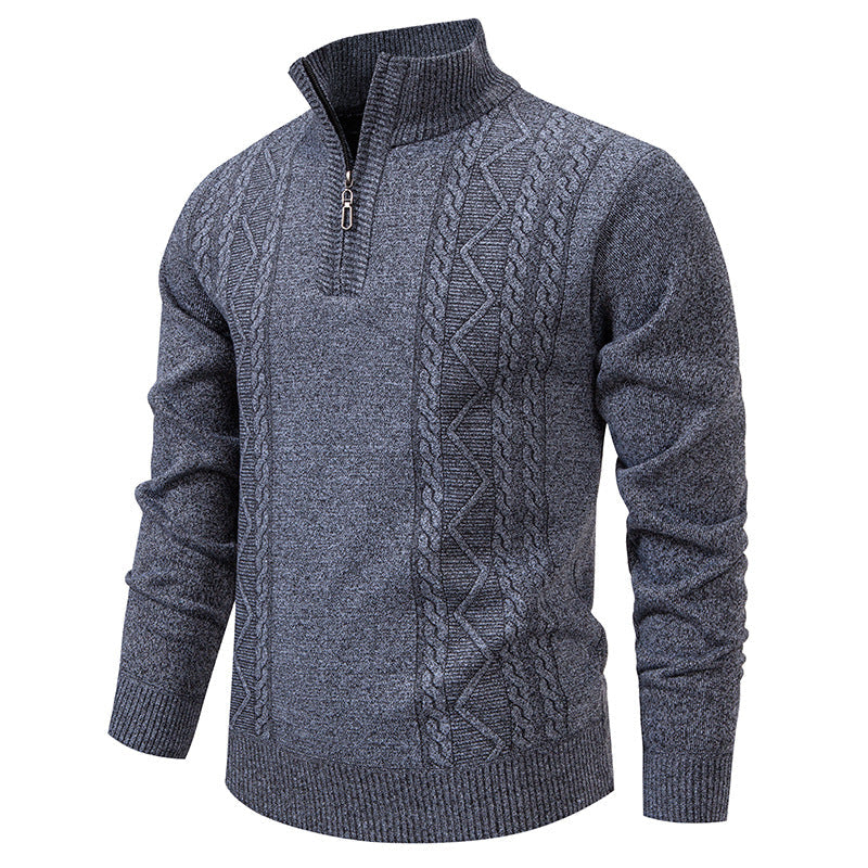 Herren Pullover mit Reißverschluss