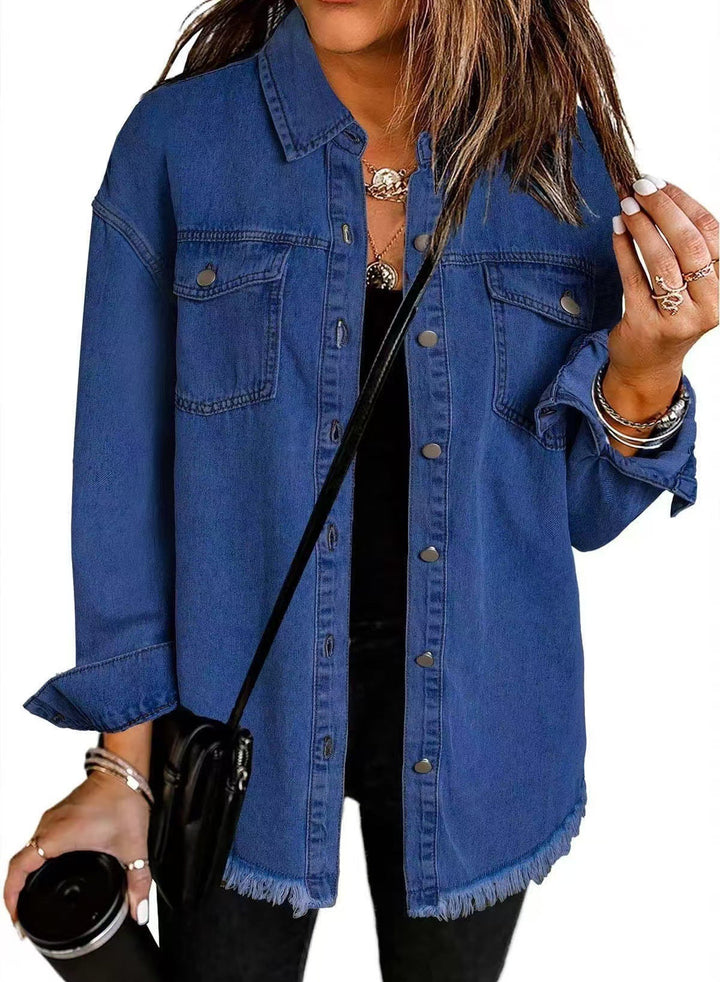 Roxane™ - Klassische Alltags-Jeansjacke
