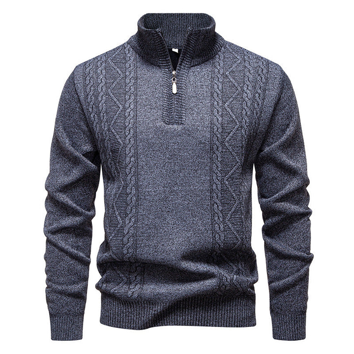 Herren Pullover mit Reißverschluss