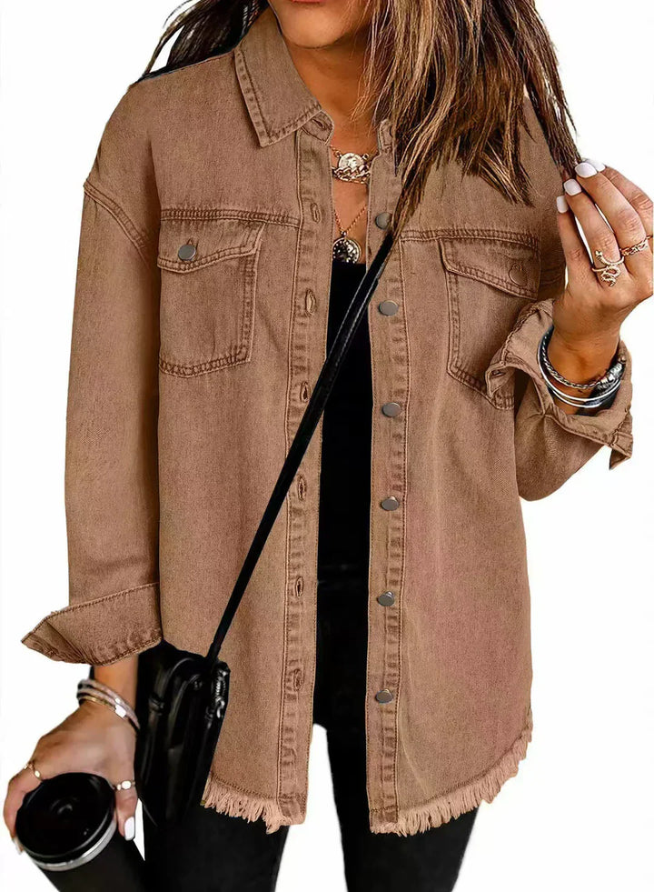 Roxane™ - Klassische Alltags-Jeansjacke