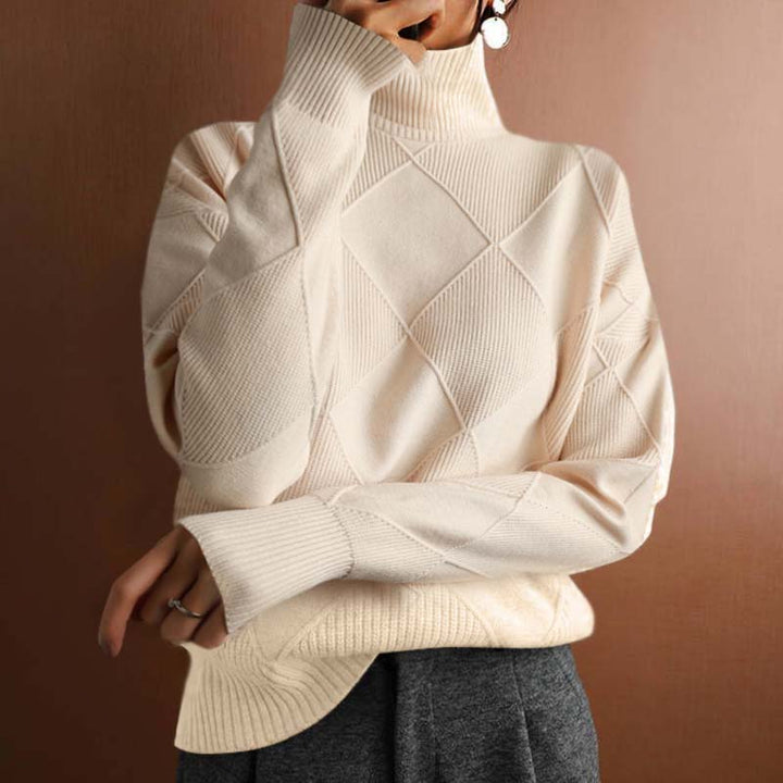 Charlotte – Schicker High-Neck Pullover