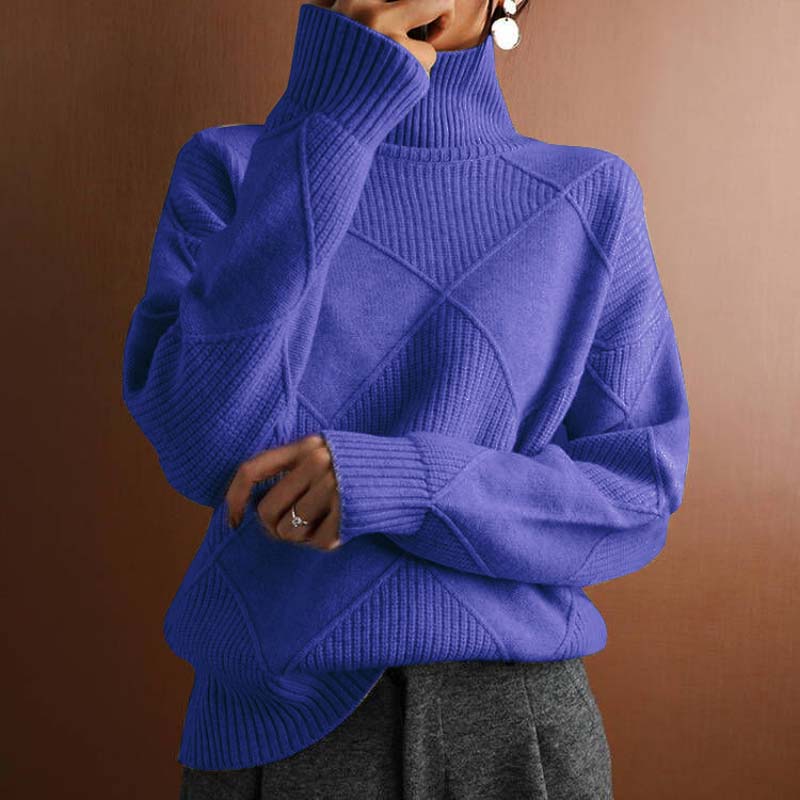 Charlotte – Schicker High-Neck Pullover