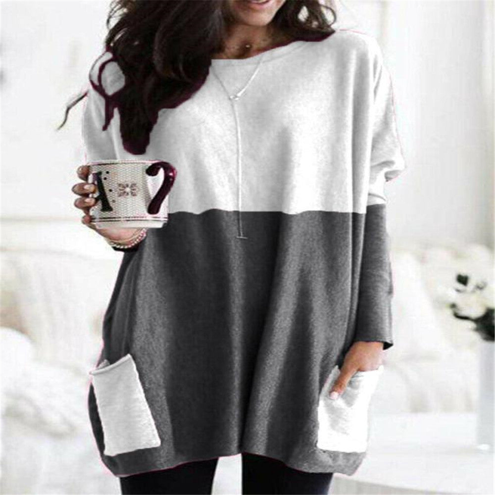 Paris™ – Lässiger, leichter Sweatshirt mit langen Ärmeln