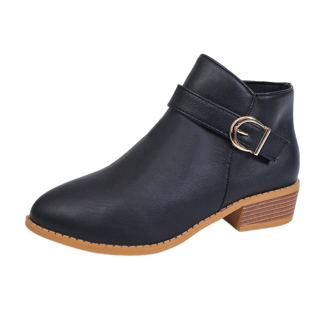 Damen Stiefeletten mit gepolstertem Fußbett und praktischem Reißverschluss