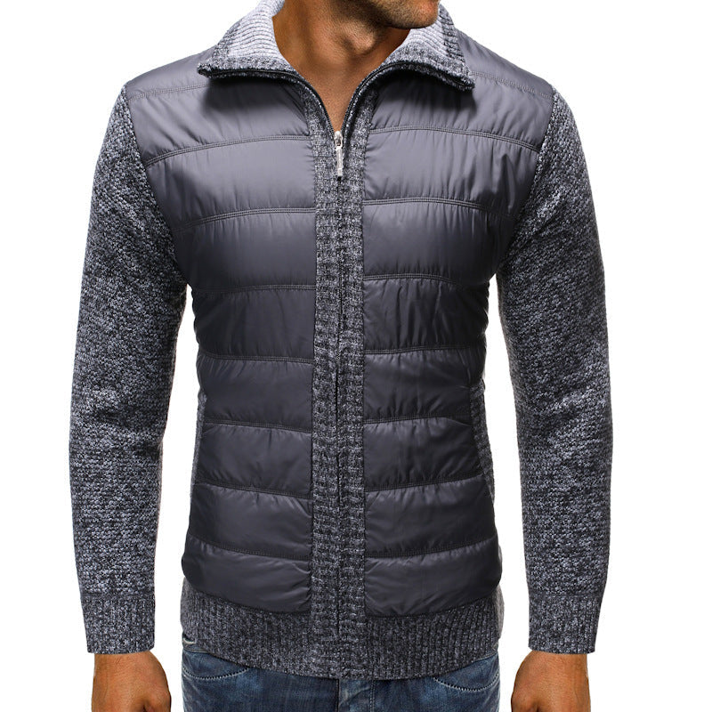 Herren Steppjacke mit langen Ärmeln