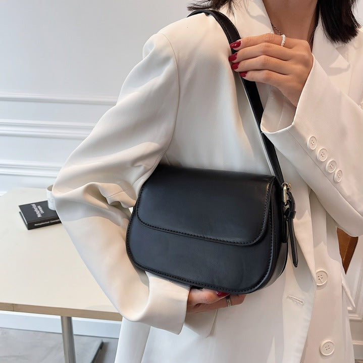 Eldborg | Elegante Schultertasche in gedämpftem Nude-Ton
