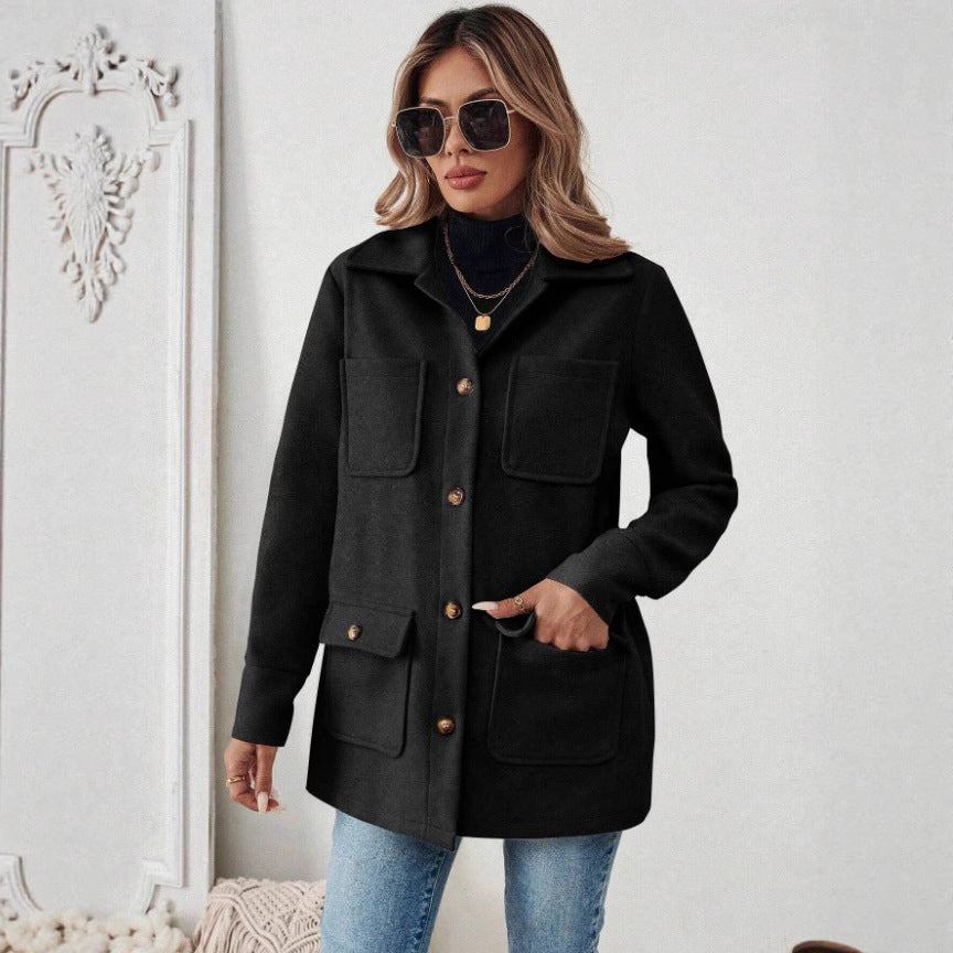 Veste utilitaire pour femme avec des poches pratiques