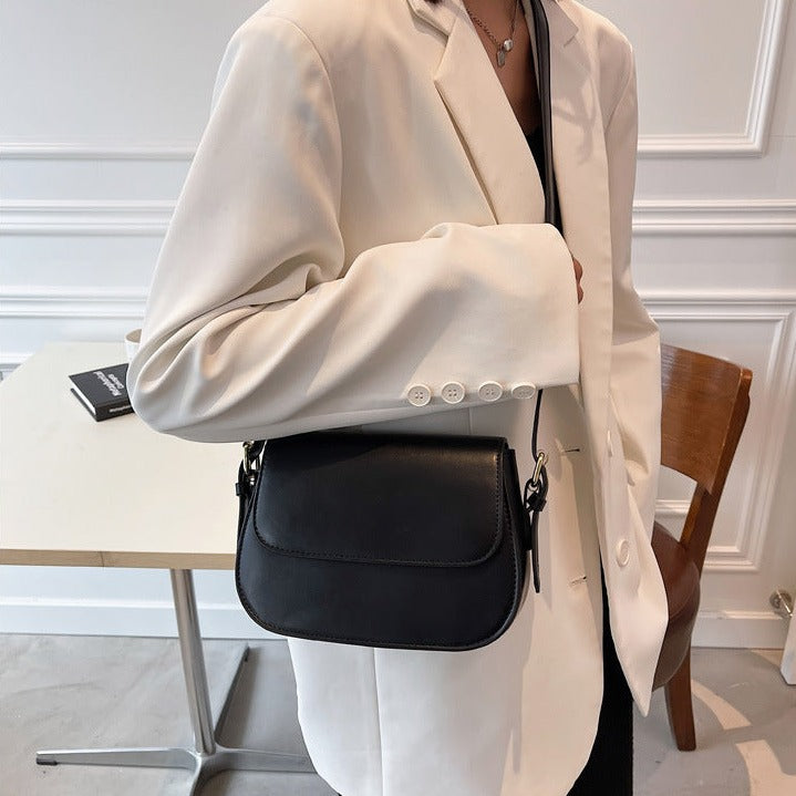 Eldborg | Elegante Schultertasche in gedämpftem Nude-Ton