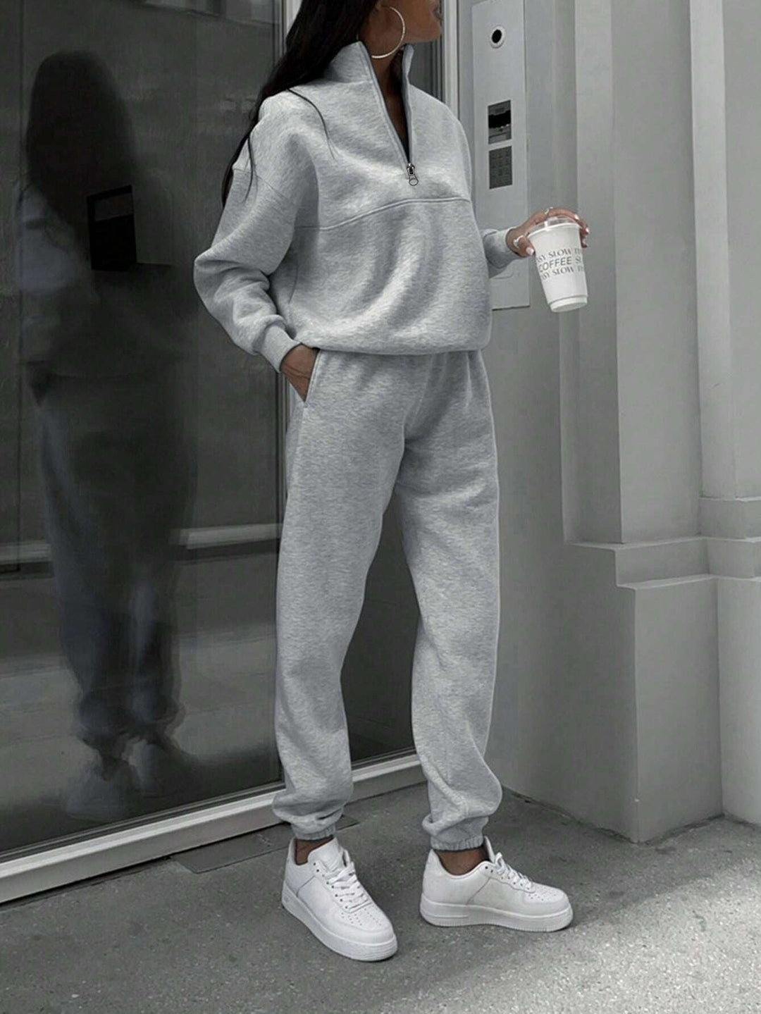 Set oversize da donna composto da due pezzi