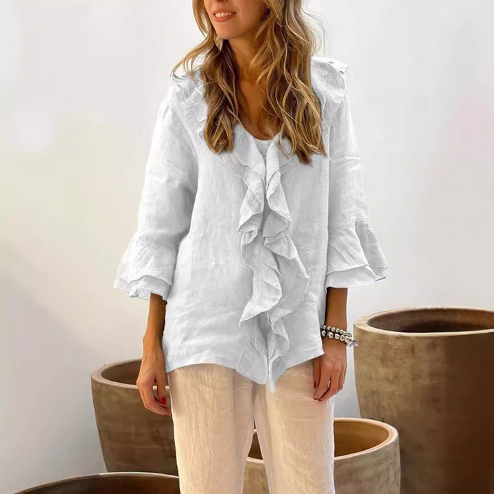 Cherry™ - Stylische Rüschbluse