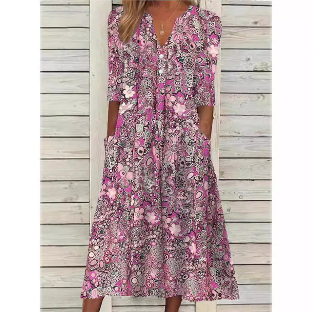 Eliza™ - Florales Sommerkleid