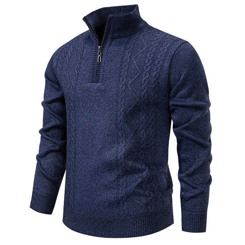 Herren Pullover mit Reißverschluss
