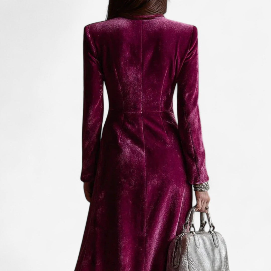 Virginie™ Wickelkleid aus Samt