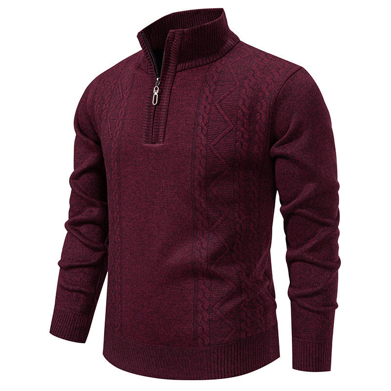 Herren Pullover mit Reißverschluss