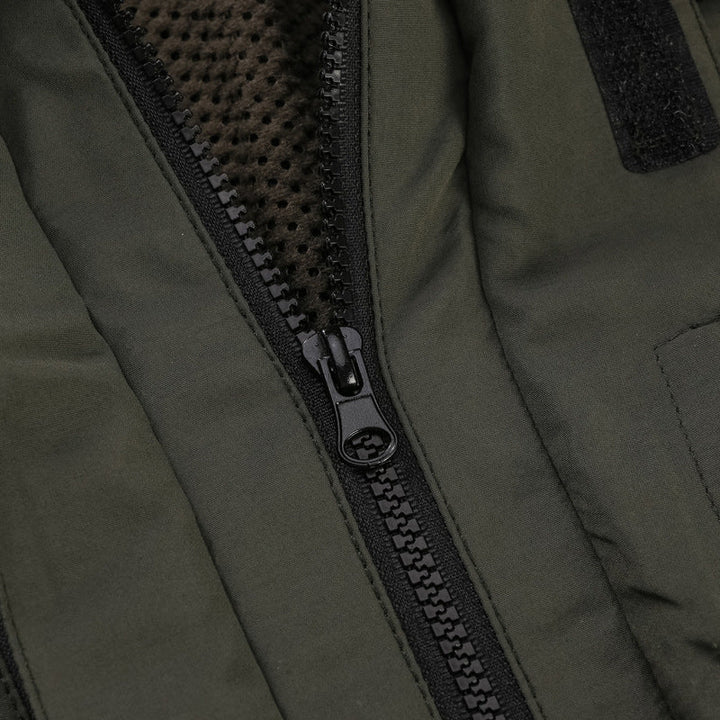 Herren wasserfester und winddichter Outdoorparka mit abnehmbarer Kapuze