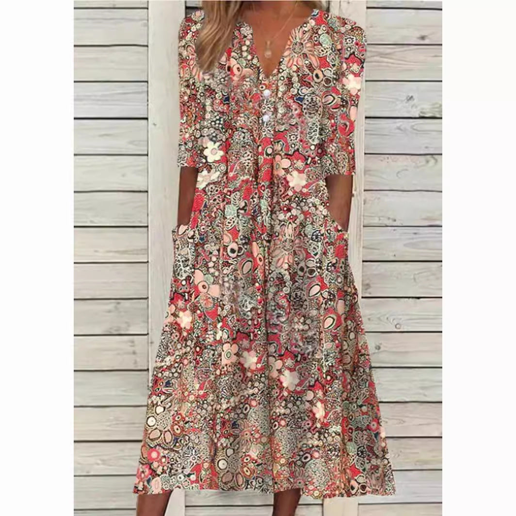 Eliza™ - Florales Sommerkleid
