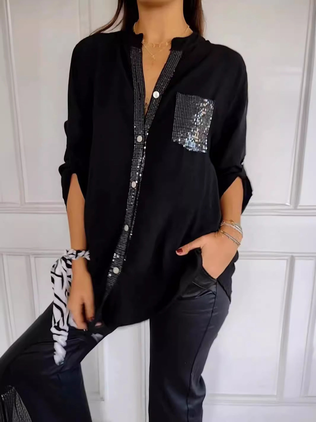 Elaine™ - Schickes Glamour-Top